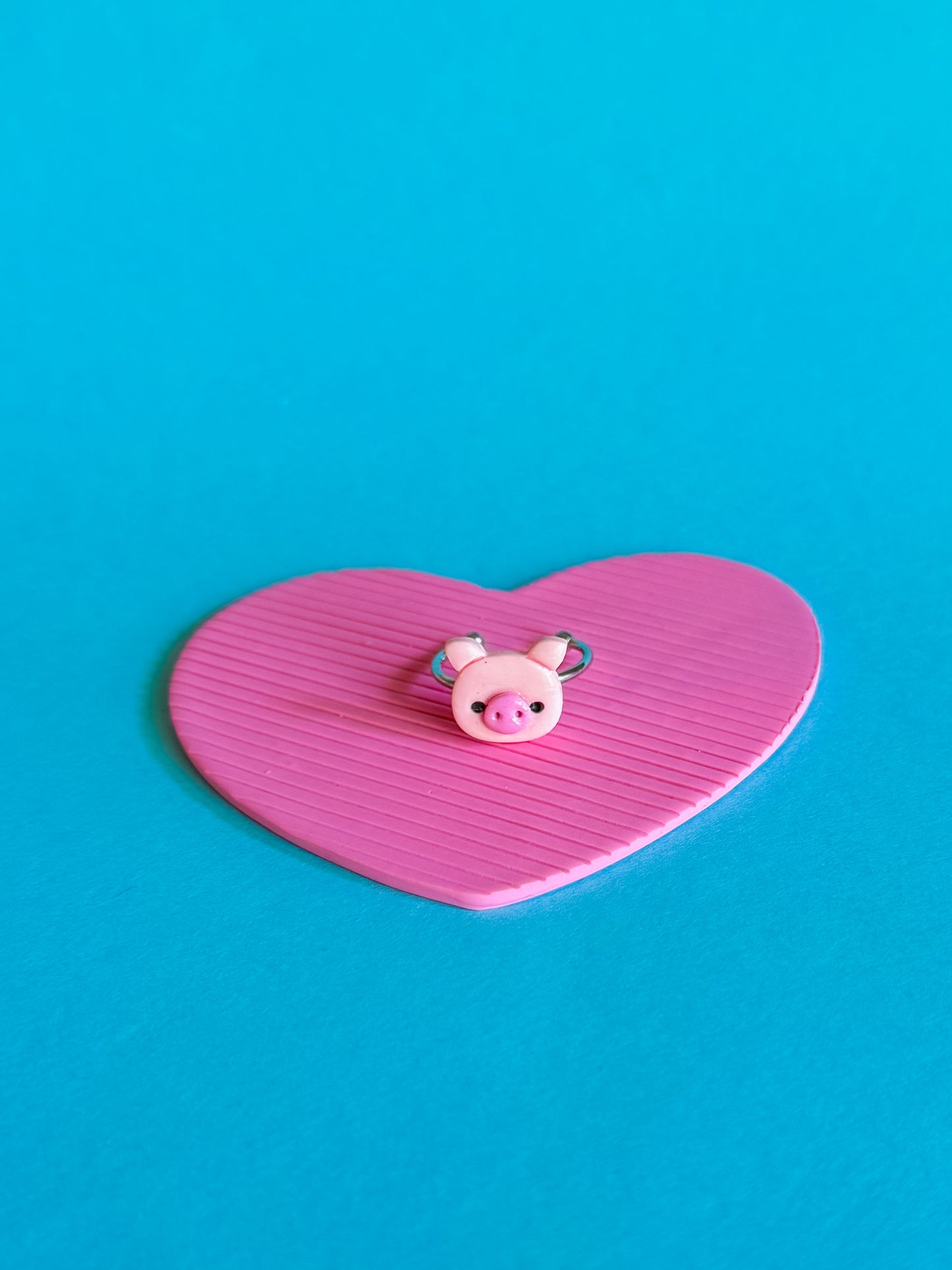 Pig Ring | Polymer Clay Ring