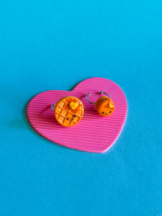 Pancake + Waffle Ring | Polymer Clay Ring
