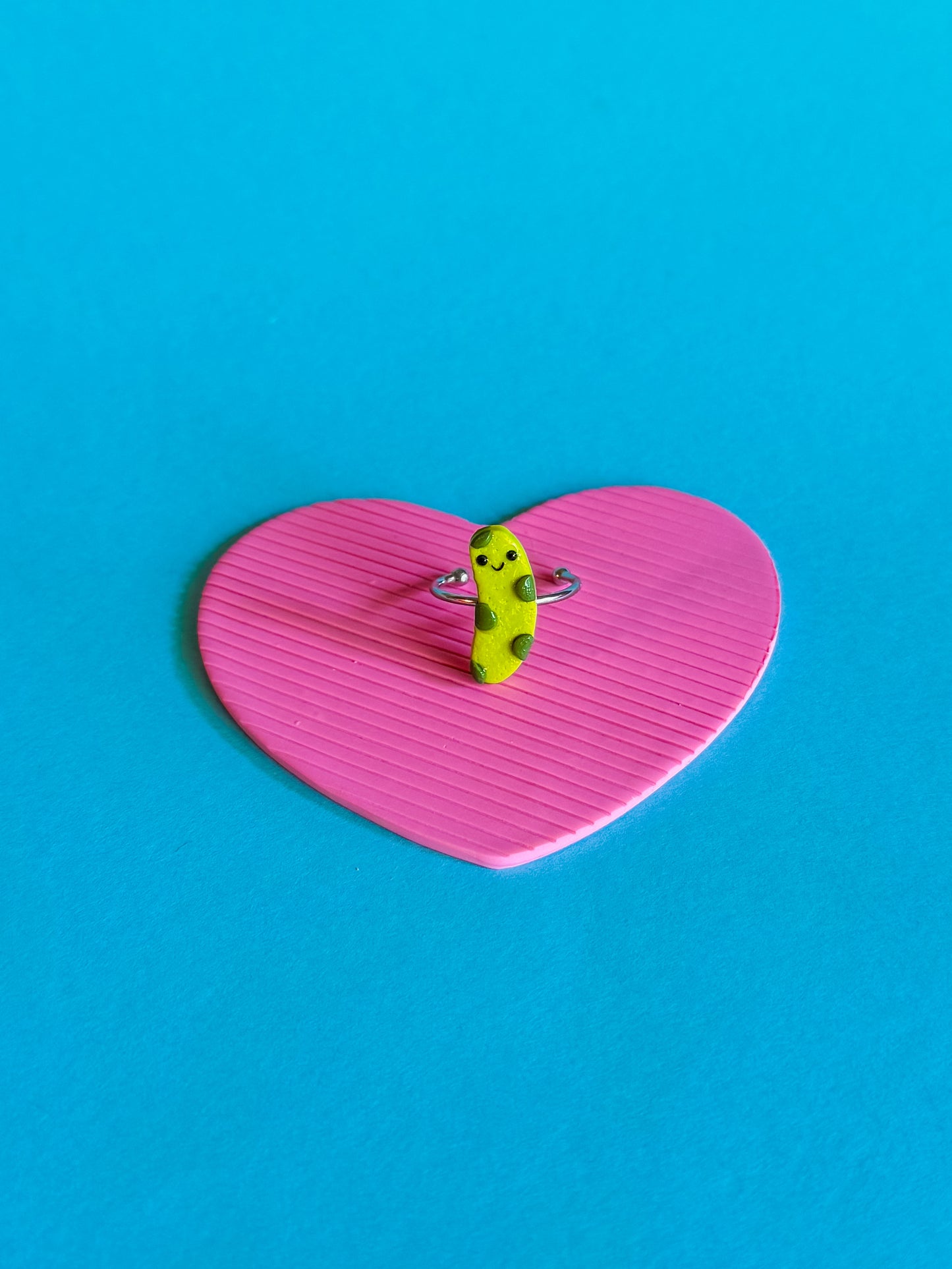 Pickle Ring | Polymer Clay Ring