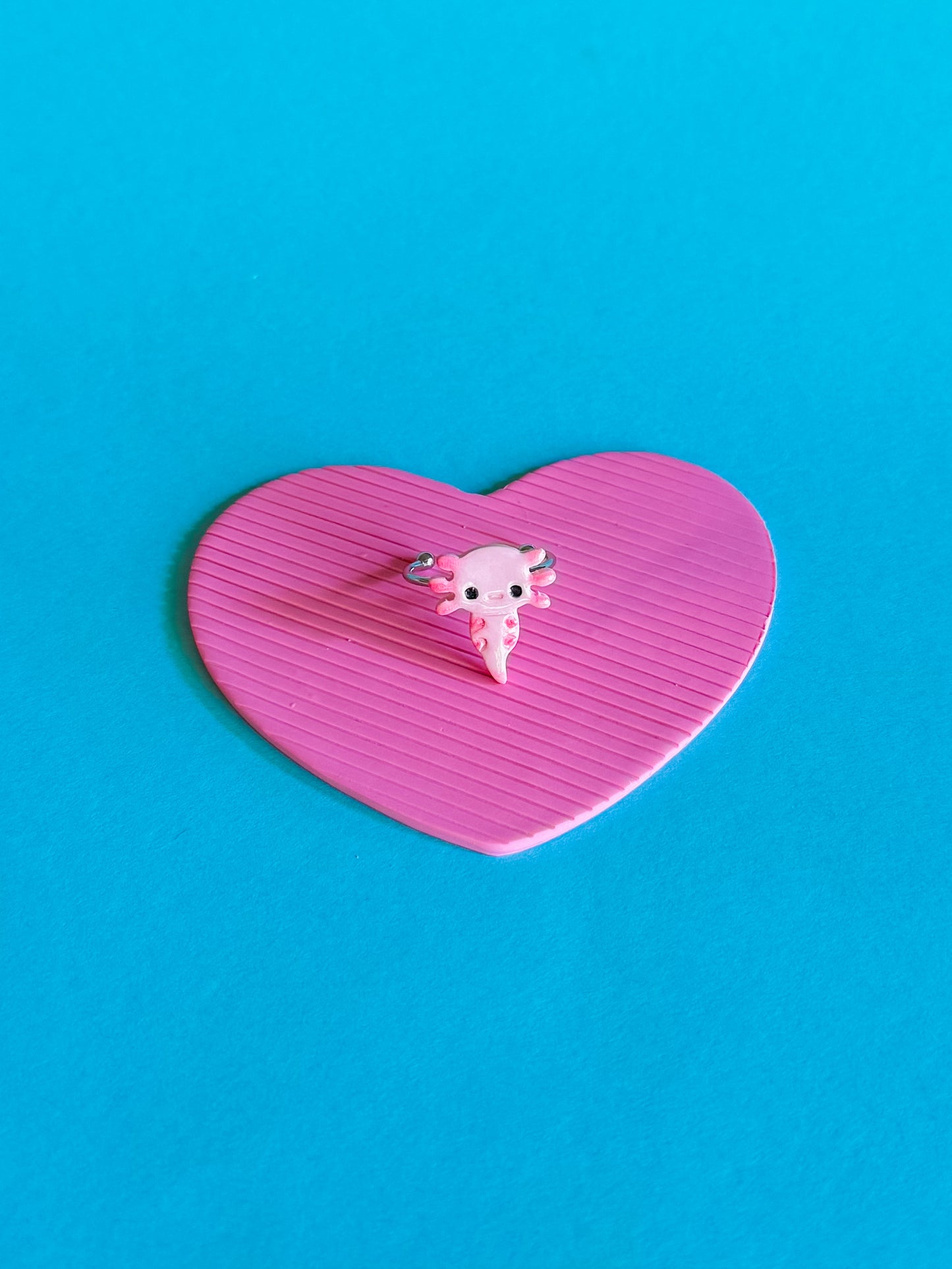 Axolotl Ring | Polymer Clay Ring