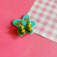 Sweet Pea Earrings - Polymer Clay Earrings