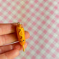 Corn Dog Earrings - Polymer Clay Earrings
