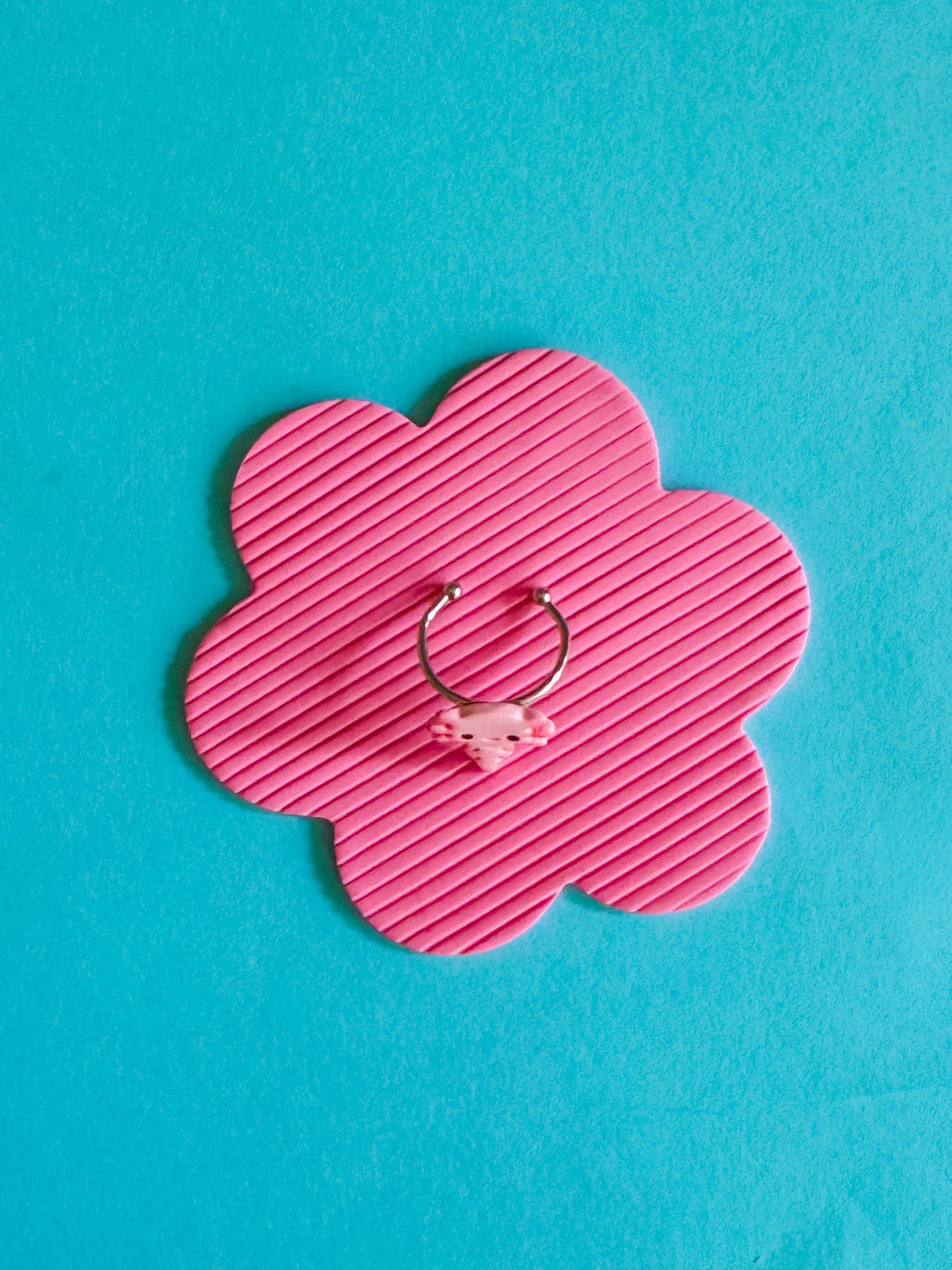Axolotl Ring | Polymer Clay Ring