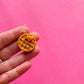 Wendy Earrings - Waffle Earrings