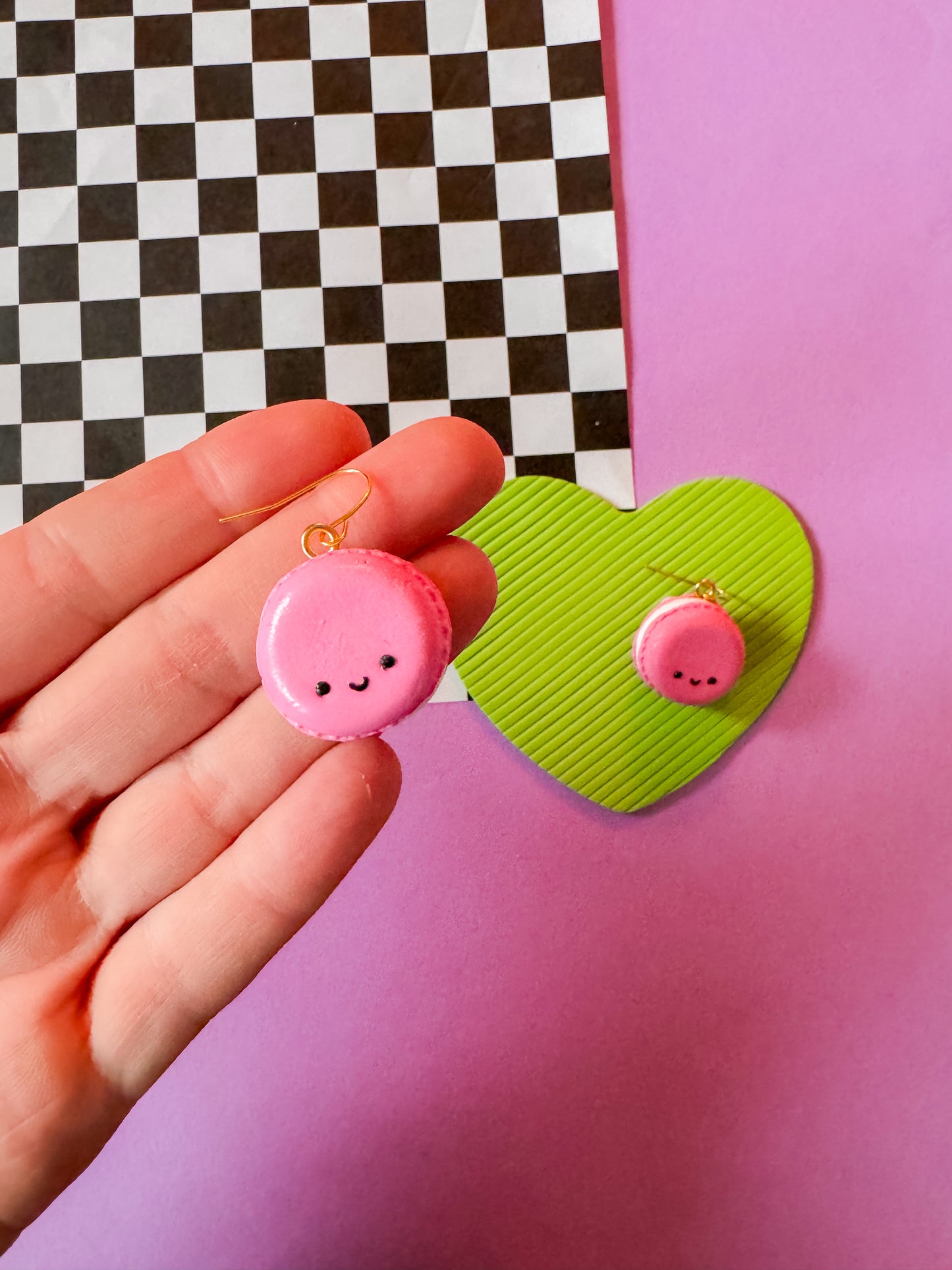 Macaron Earrings | Polymer Clay Earrings