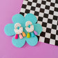 Joey Rainbow Earrings | Clay Earrings