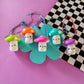 Colorful Mushrooms | Mushroom Ornament