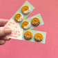 Dunkaroo Cookie Stud Earrings | Clay Earrings