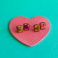 Peanut Butter and Jelly Stud Earrings | Clay Earrings