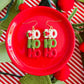 Ho Ho Ho Earrings | Clay Christmas Earrings