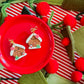 Gingerbread House Earrings | Clay Christmas Earrings