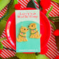 Christmas Light Pup | Clay Earrings