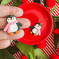 Penny the Penguin | Clay Earrings