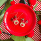 Reindeer Earrings | Clay Christmas Earrings