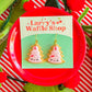 Christmas Tree Pop Tart Earrings | Clay Christmas Earrings