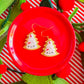 Christmas Tree Pop Tart Earrings | Clay Christmas Earrings