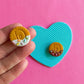 Dunkaroo Duo | Polymer Clay Magnets