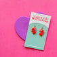 Beaded Shrimp Earrings | Beaded Earrings