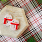 Chonky Snowman | Clay Earrings