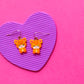 Beaded Cat Earrings | Beaded Earrings