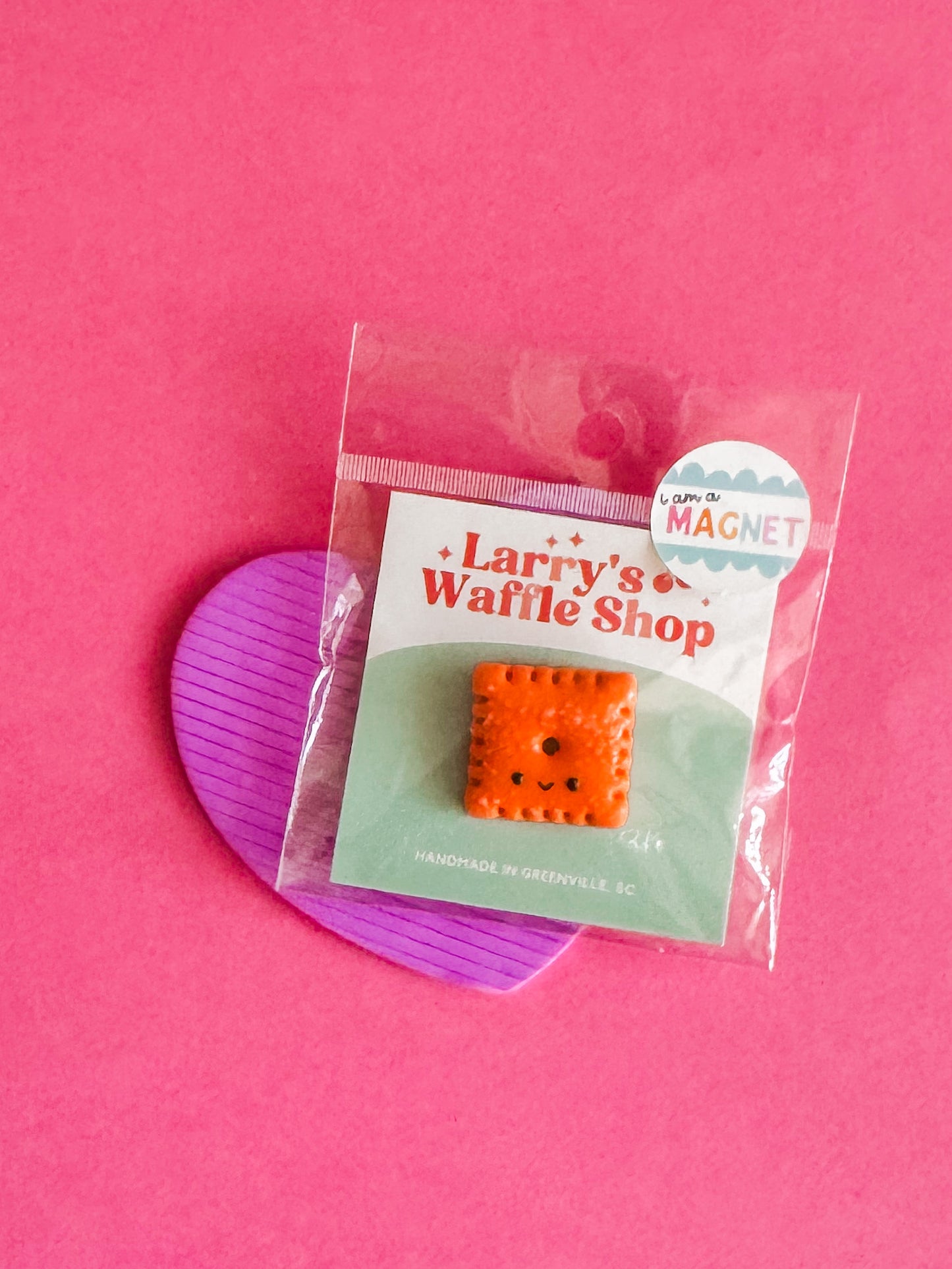 Cheez-it Magnet | Polymer Clay Magnet