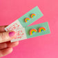 Pastel Rainbow Stud Earrings | Clay Earrings