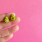 Mini Amy - Clay Avocado Studs