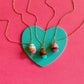 Cupcake Charm Necklace | Clay Charm Necklace