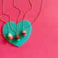 Cupcake Charm Necklace | Clay Charm Necklace