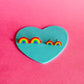 Rainbow Stud Earrings | Clay Earrings