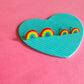 Rainbow Stud Earrings | Clay Earrings