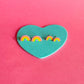 Pastel Rainbow Stud Earrings | Clay Earrings