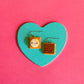 Georgia S’more Earrings - Clay Earrings