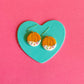 Dunkaroo Cookie Earrings | Polymer Clay Earrings