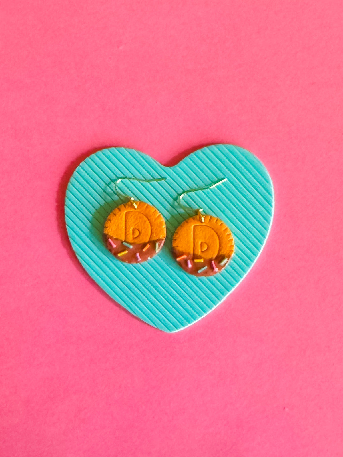 Dunkaroo Cookie Earrings | Polymer Clay Earrings