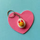 The Deviled Donna | Polymer Clay Keychain