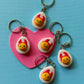 The Deviled Donna | Polymer Clay Keychain