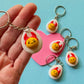 The Deviled Donna | Polymer Clay Keychain