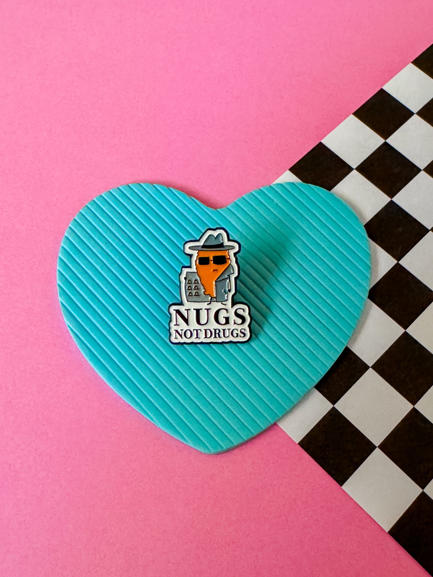 Nugs not Drugs | Enamel Pin