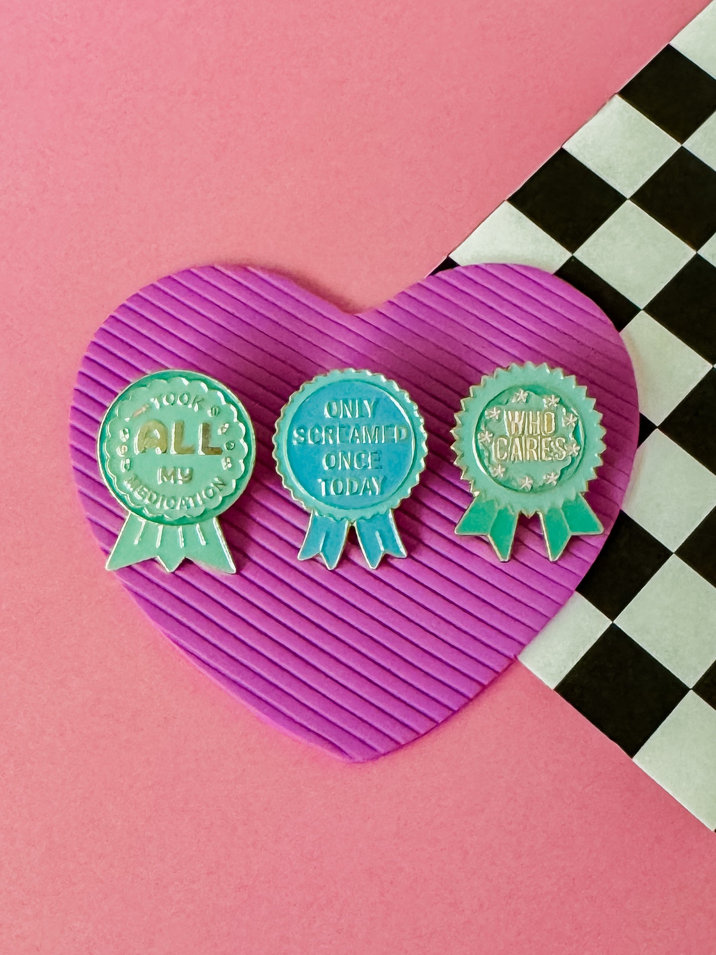 Ribbon Pins | Enamel Pin