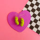 Patrick - Clay Pickle Earrings