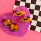 French Bro Earrings | Polymer Clay Earrings