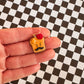 French Bro Earrings | Polymer Clay Earrings