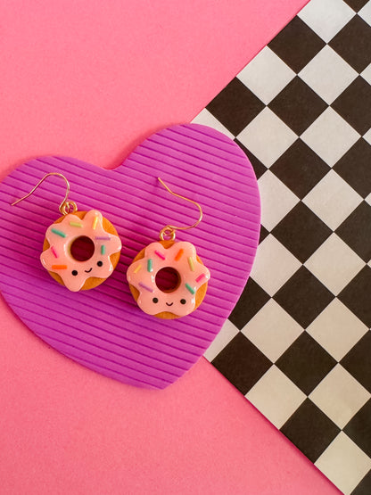 Donut Earrings | Clay Earrings