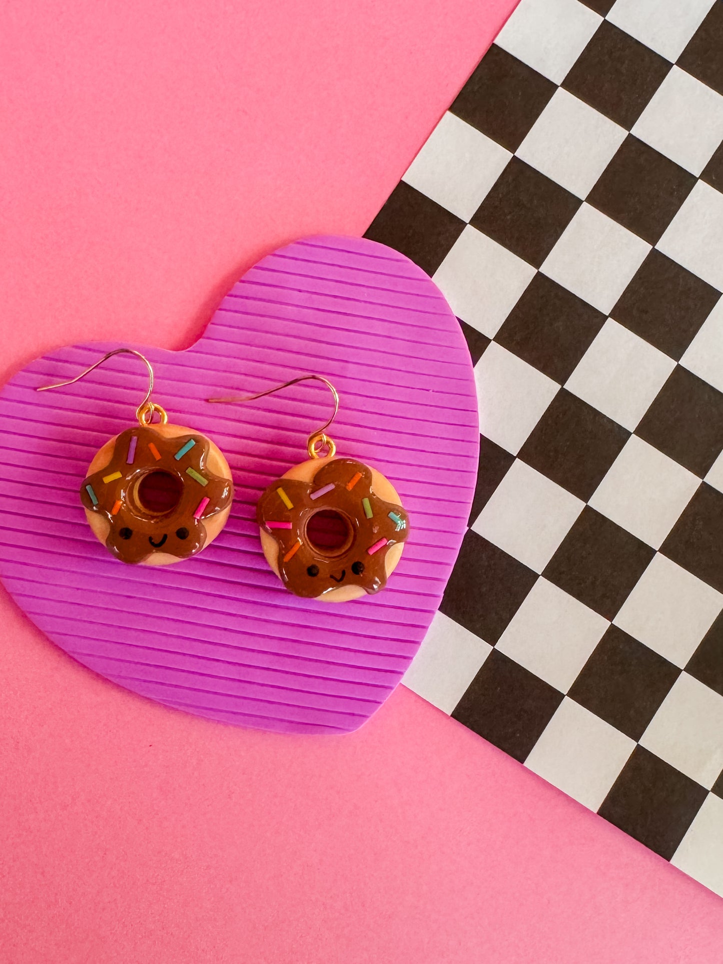 Donut Earrings | Clay Earrings
