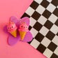 Izzie Ice Cream | Polymer Clay Earrings