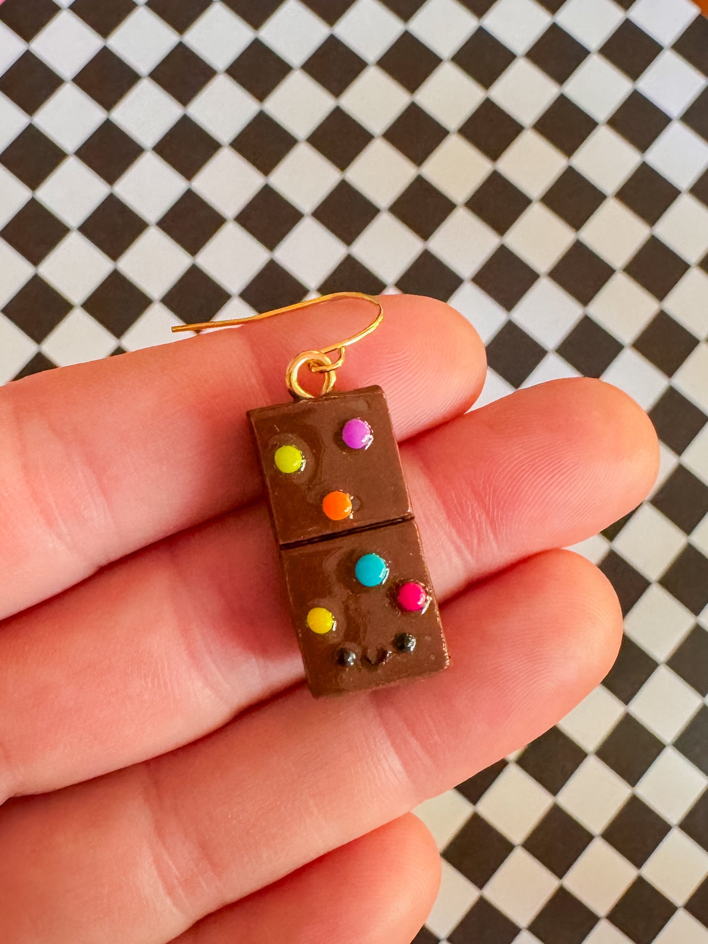 Cassie’s Cosmic Brownies - Clay Earrings