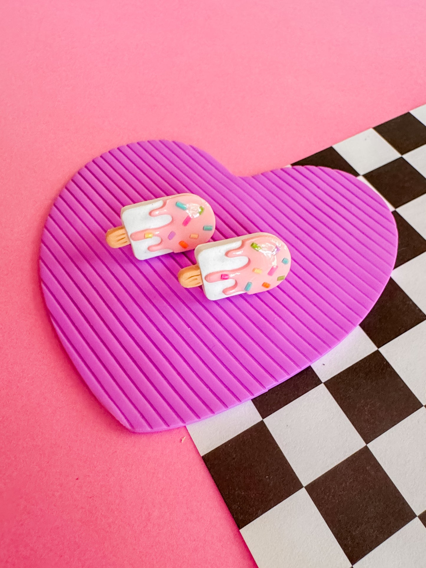 Pip | Popsicle Polymer Clay Earrings