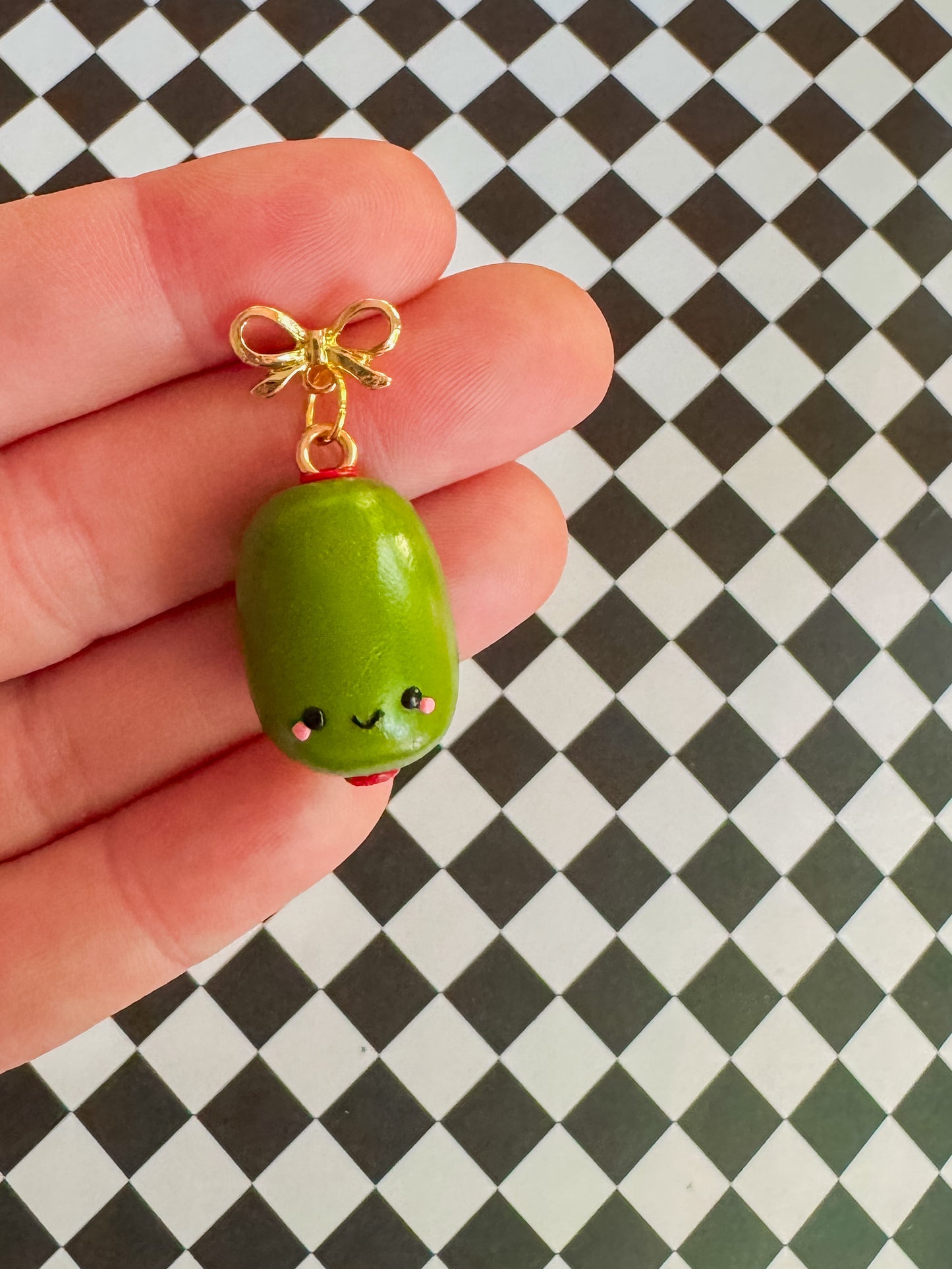 Martini Night | Polymer Clay Earrings
