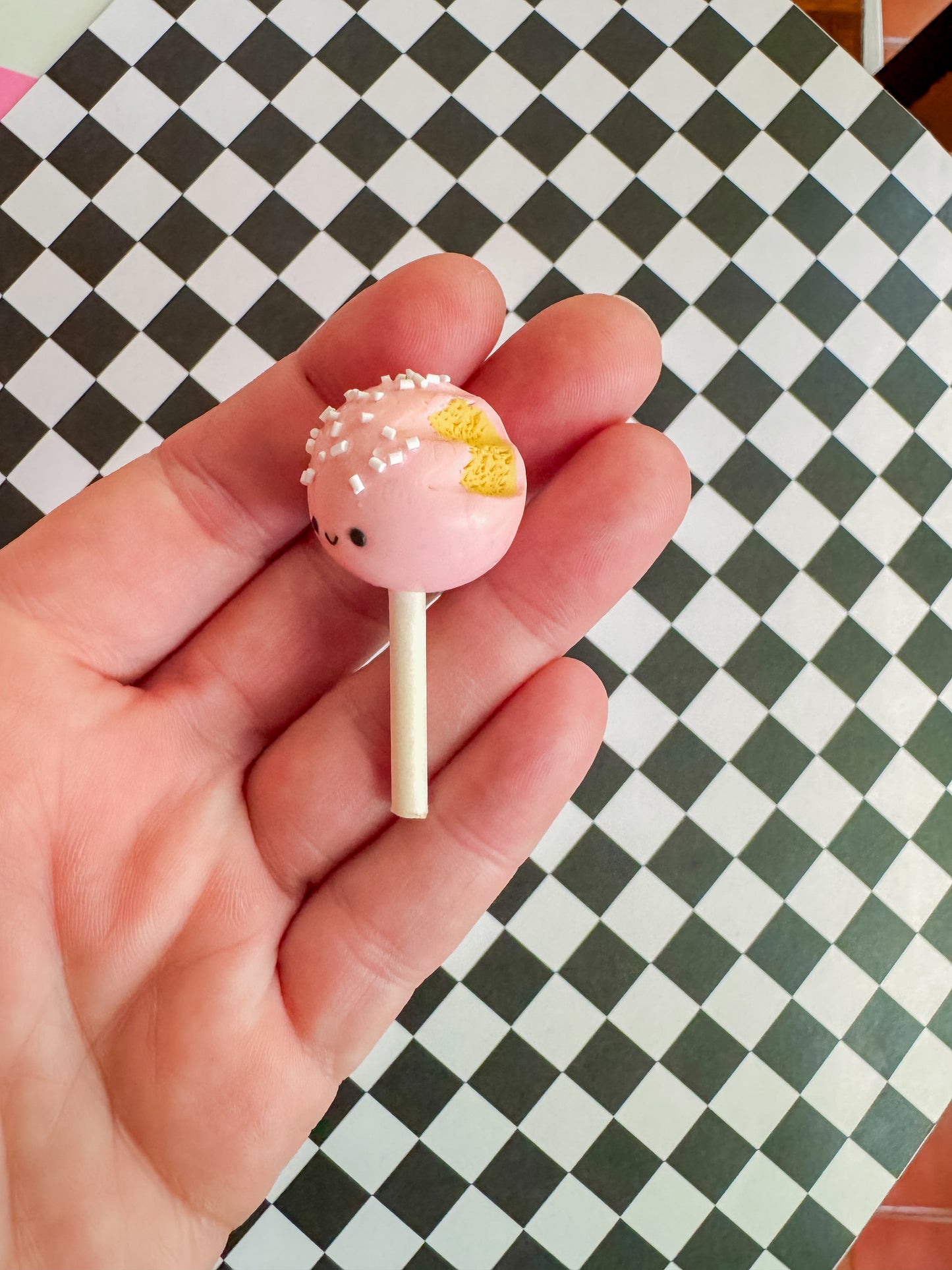 Cake Pop Magnet | Polymer Clay Magnet